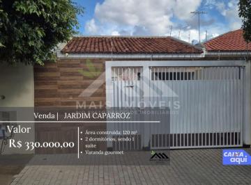 Casa · 120m² · 2 Quartos · 1 Vaga · VENDE-SE CASA NO  JARDIM CAPARROZ  R$ 330.000,00