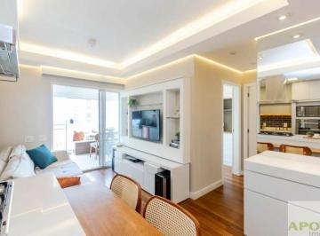 Apartamento · 73m² · 2 Quartos · 2 Vagas · Apartamento Brooklin, 2 Dormitórios, Suíte, 2 Vagas, 73M² Área Útil Mobiliado