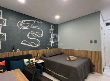 Apartamento · 26m² · 1 Quarto · 1 Vaga · Kitnet porteira fechada no Embaré