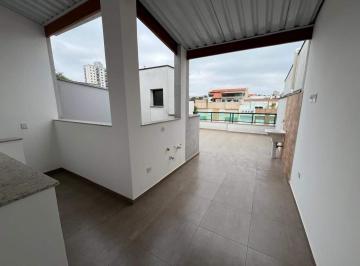 Apartamento · 96m² · 2 Quartos · 1 Vaga · Cobertura à venda na Vila Pires (Santo André) | 2 dorm, suíte, quintal e churrasqueira