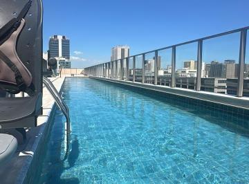 Apartamento · 30m² · Studio mobiliado, andar alto, infraestrutura no Rooftop