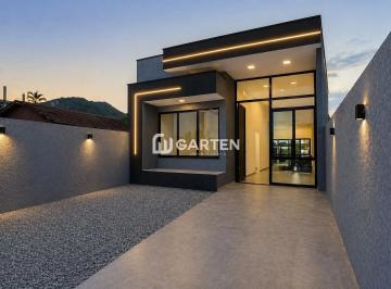 Casa · 85m² · 3 Quartos · 1 Vaga · Casa à venda no Tabuleiro em Matinhos | 3 quartos (1 suíte) | Nova