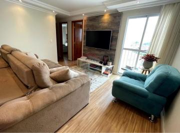 Apartamento · 70m² · 3 Quartos · 1 Vaga · Apartamento para venda com 69,98 m², três dormitórios com armários, na Vila Brasileira - Mogi das Cr