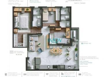 784475804970f955836cf9bbf33c072646a5c757 · Apartamento com 3 dormitórios à venda, 83 m² por R$ 1.006.000,00 - Jardim das Colinas - São José dos