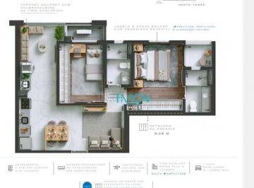 da39084df512afb1fec4f719a1b54deb799e35f7 · Apartamento com 2 dormitórios à venda, 60 m² por R$ 710.000,00 - Jardim das Colinas - São José dos C