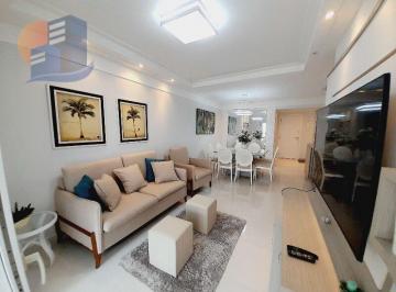 Apartamento · 113m² · 3 Quartos · 2 Vagas · Apartamento Reformado com Vista ao Mar em Pitangueiras!!! 3 Dormitorios sendo 1 Suíte