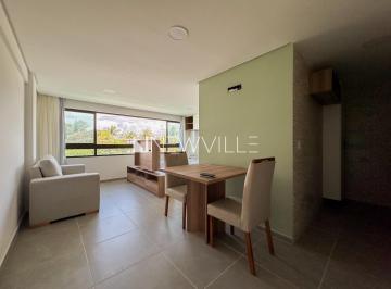 Apartamento · 30m² · 1 Quarto · 1 Vaga · Flat para alugar no Rio Park Avenue Residence, em Piedade – 30m², mobiliado, frente mar | Jaboatão d
