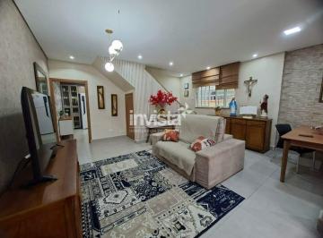 Casa · 133m² · 3 Quartos · 2 Vagas · Casa à venda no Embaré (Santos/SP) com 3 quartos, 1 suíte e 2 vagas