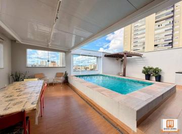 Piscina · Apartamento (cobertura 2 - duplex) 3 dormitórios/suite, cozinha planejada, portaria 24 horas, salão