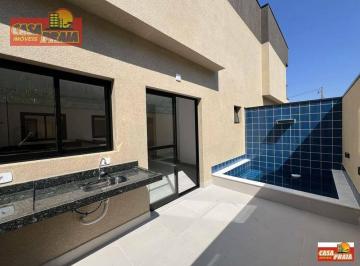 c148c30d3e4c943fc6dc906ab902d388d44695b6 · 100 metros da praia, piscina privativa. sobrado em condomínio fechado, 86 m² por R$ 419.900 - Vila A