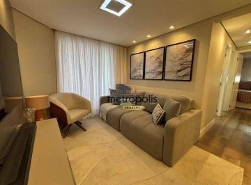 Sala · Apartamento com 3 dormitórios à venda, 71 m² por R$ 595.000,00 - Parque Jaçatuba - Santo André/SP