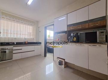 Cozinha · Apartamento Garden com 3 dormitórios à venda, 110 m² por R$ 480.000,00 - Boa Vista - São Caetano do