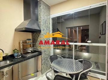 sacada churrasqueira · Apartamento à Venda no Villagio Santorini ? Suzano | 3 Dormitórios Planejados