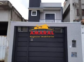 Casa · 130m² · 3 Quartos · 2 Vagas · Sobrado Novo 3 Quartos (1 Suíte c/ Closet e Sacada) | Amplo Quintal Jardim Cambuci Mogi das Cruzes