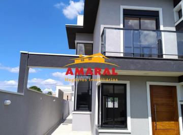 Casa · 130m² · 3 Quartos · 2 Vagas · Casa (Sobrado) com 3 dormitórios (1 Suíte) à venda, 130 m² - Residencial Algarve - Mogi das Cruzes/S