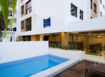 4a4962ff28121e234e298d2f4fd62a3d8080888c · Apartamento com 2 dormitórios para alugar, 46 m² por R$ 3.500/mês - Cabo Branco - João Pessoa/PB