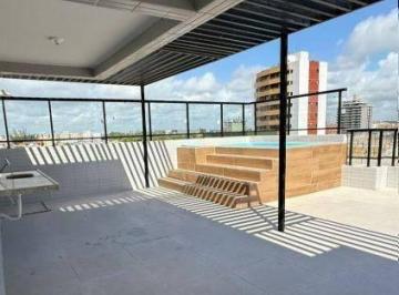 9f5ad247aed9b4f425c8d552da93c7580529d67c · Cobertura com 3 dormitórios à venda, 124 m² por R$ 580.000,00 - Bessa - João Pessoa/PB