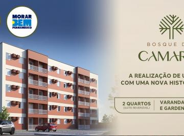 Apartamento de 2 quartos, Camaragibe · Bosque dos Camarás, um MCMV e Morar Bem em Camaragibe, apartamento 2 quartos com suíte e varanda