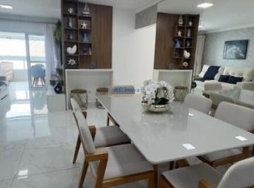 Apartamento · 140m² · 3 Quartos · 2 Vagas · Apartamento Alto Padrão na Guilhermina - Mobiliado - 80mts da Praia!
