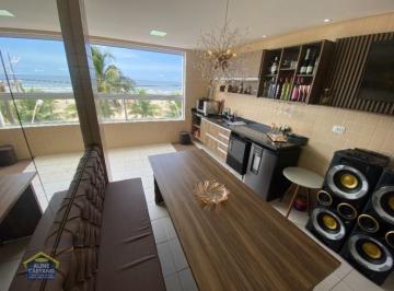 Apartamento · 130m² · 3 Quartos · 2 Vagas · Apartamento Frente Mar - 3 dorms e Lazer Completo! Financia!