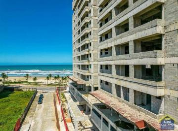 Apartamento · 72m² · 2 Quartos · 1 Vaga · Apartamento 2 dorms em Prédio frente Mar - Lazer Completo - Varanda Gourmet