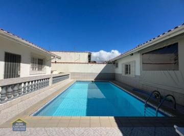 Casa · 151m² · 3 Quartos · 5 Vagas · Casa com piscina, amplo terreno, Balneário Flórida - Praia Grande, SP