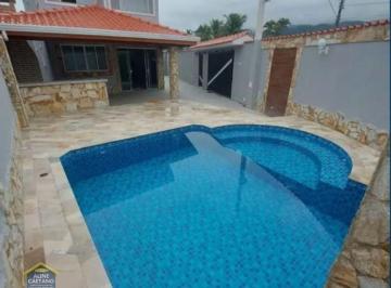 Casa · 240m² · 4 Quartos · 3 Vagas · Sobrado Isolado em Balneário Flórida - Piscina - 160mts da Praia!