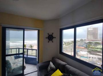 Apartamento · 90m² · 3 Quartos · 1 Vaga · Apartamento em Prédio Frente mar no Jardim Real - Praia Grande, SP