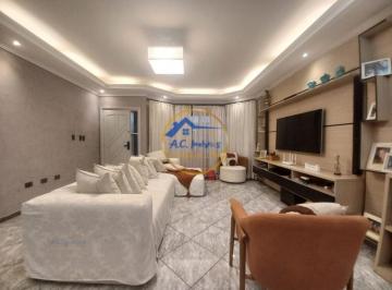 Casa · 155m² · 3 Quartos · 4 Vagas · Espaçosa Casa Geminada 3 Quartos na Vila Guilhermina - Praia Grande