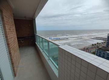 Apartamento · 83m² · 2 Quartos · 1 Vaga · Maravilhoso apartamento em Prédio Frente mar - Mongaguá e Financia!