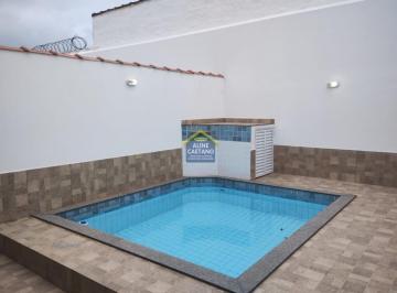 Casa · 75m² · 2 Quartos · 2 Vagas · Casa Terrea Geminada no Caiçara - Com churrasqueira e Piscina!
