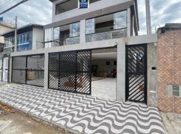 Casa · 93m² · 3 Quartos · 1 Vaga · Sobrado de Condomínio em Guilhermina  -  3 dorms lado Praia e Parcela Direto!