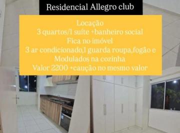 Apartamento de 3 quartos, Manaus · Alugo apto no Residencial Alegro com 3 Dormitórios