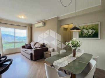 Apartamento · 63m² · 2 Quartos · 1 Vaga · Apartamento 2 dormitórios, 1 suíte, 1 vaga no bairro Jardim Carvalho, Porto Alegre, em andar alto no
