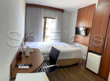 Apartamento · 18m² · 1 Quarto · 1 Vaga · Flat em São Caetano contendo 18m² 1 dormitório e 1 vaga disponível para locação.