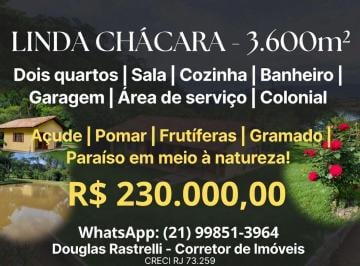 Rural de 2 quartos, Cachoeiras de Macacu · Linda chácara em Cachoeiras de Macacu RJ 122 - Estrada Rio Friburgo