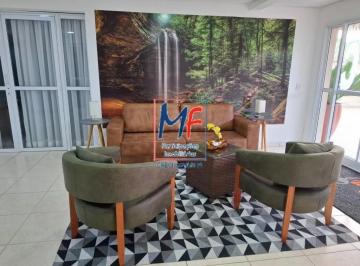 Apartamento · 74m² · 2 Quartos · Apto à venda em Guarujá com 72 m² de área útil, 2 quartos, 2 banheiros, varanda gourmet com churrasq