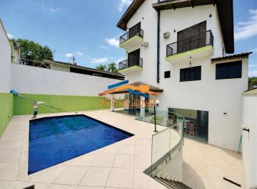 Casa · 339m² · 4 Quartos · 6 Vagas · Cond. San Diego - 4 stes, gourmet, piscina, lareira, escritório!