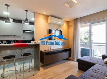 Apartamento · 49m² · 1 Quarto · 1 Vaga · Apartamento Mobiliado-  no Condomínio Wi-House Alphaville - locação