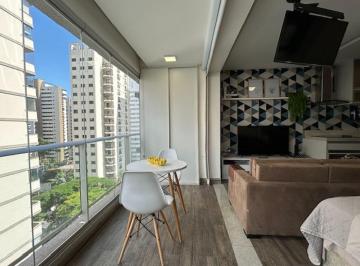Apartamento de 1 quarto, São Paulo · STUDIO- SEMINOVO- MOBILIADO- 36M2- 1 VAGA + DEPÓSITO- LAZER COMPLETO