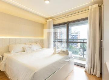 Apartamento · 21m² · 1 Quarto · 1 Vaga · Apartamento para Aluguel - Moema, 1 Quarto,  21 m2 - São Paulo