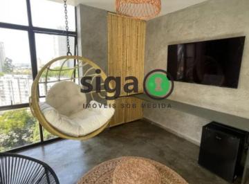 Apartamento · 60m² · 1 Quarto · 2 Vagas · Cobertura duplex totalmente mobiliada com Jacuzzi e 2 vagas no Morumbi
