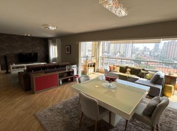 Apartamento · 172m² · 3 Quartos · 3 Vagas · Apartamento Mobiliado Tatuapé 172 m² 3 suítes 3 vagas fixas varanda gourmet