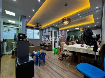Apartamento · 46m² · 2 Quartos · 1 Vaga · Apartamento à venda em Santos (Areia Branca) 2 dorms | 46m² | Portaria 24h e lazer