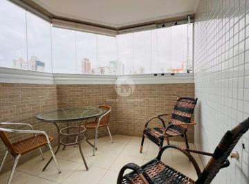 Apartamento · 130m² · 3 Quartos · 2 Vagas · Apartamento com 3 Quartos e 3 banheiros no Boqueirão em Santos 