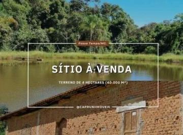 Rural · 39860m² · 3 Quartos · Sítio dos Sonhos: 4 Lagoas, Casa Moderna e Paz Absoluta em Passa Tempo/MG.