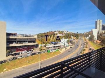 Comercial · 170m² · 4 Vagas · Sala comercial 170M² com 4 vagas de garagem mobiliada Edificil Prisma - Nova Lima