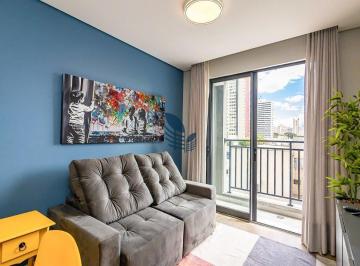 Apartamento de 1 quarto mobiliado a venda no centro de curitiba 01 · Apartamento ensolarado, com 1 quarto, mobiliado, no centro de curitiba