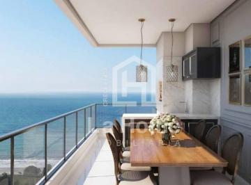 Apartamento · 183m² · 4 Quartos · 3 Vagas · Apartamento quadra mar com 4 suítes sendo 1 master, 3 vagas de garagem à venda em Meia Praia, Itapem