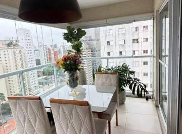 96f793471c7867754ad305c7c8fed1f7ca2a81e3 · Apartamento com 1 dormitório para alugar, 45 m² por R$ 5.640,00/mês - Santo Amaro - São Paulo/SP
